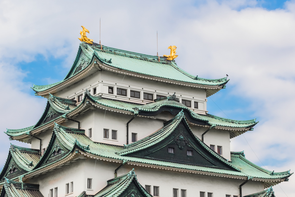 名古屋城などの写真
